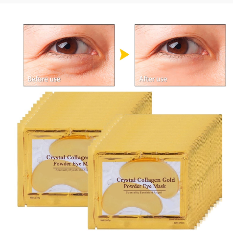 Beauty Gold Crystal Collagen Patches For Eye Moisture Anti-Aging Acne Eye Mask Korean Cosmetics Skin Care